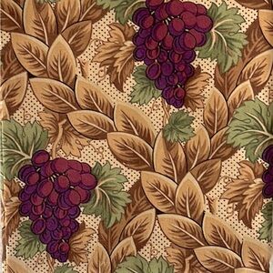 Windham fabric with grapes